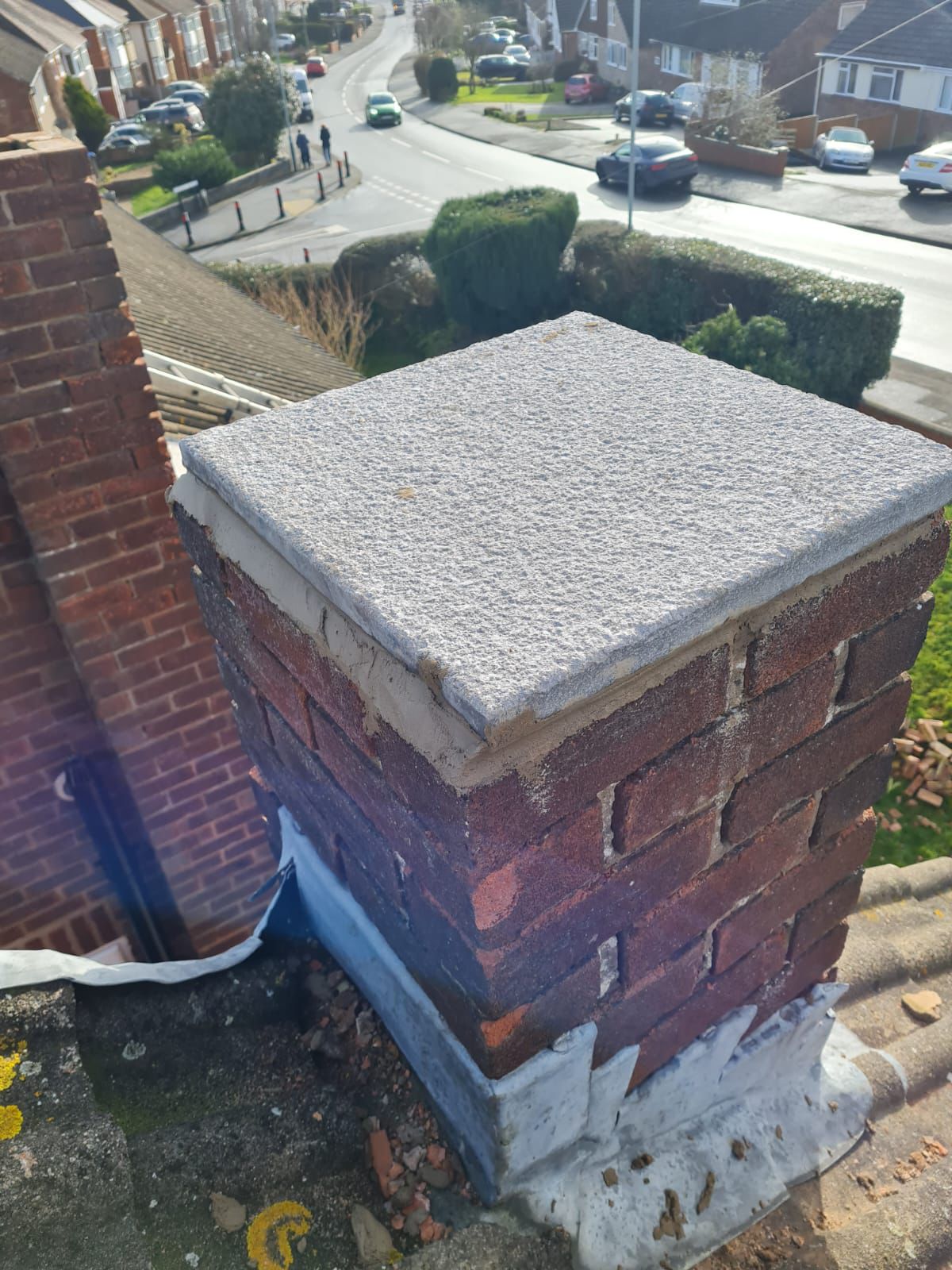 Residential property maintenance and roofing work