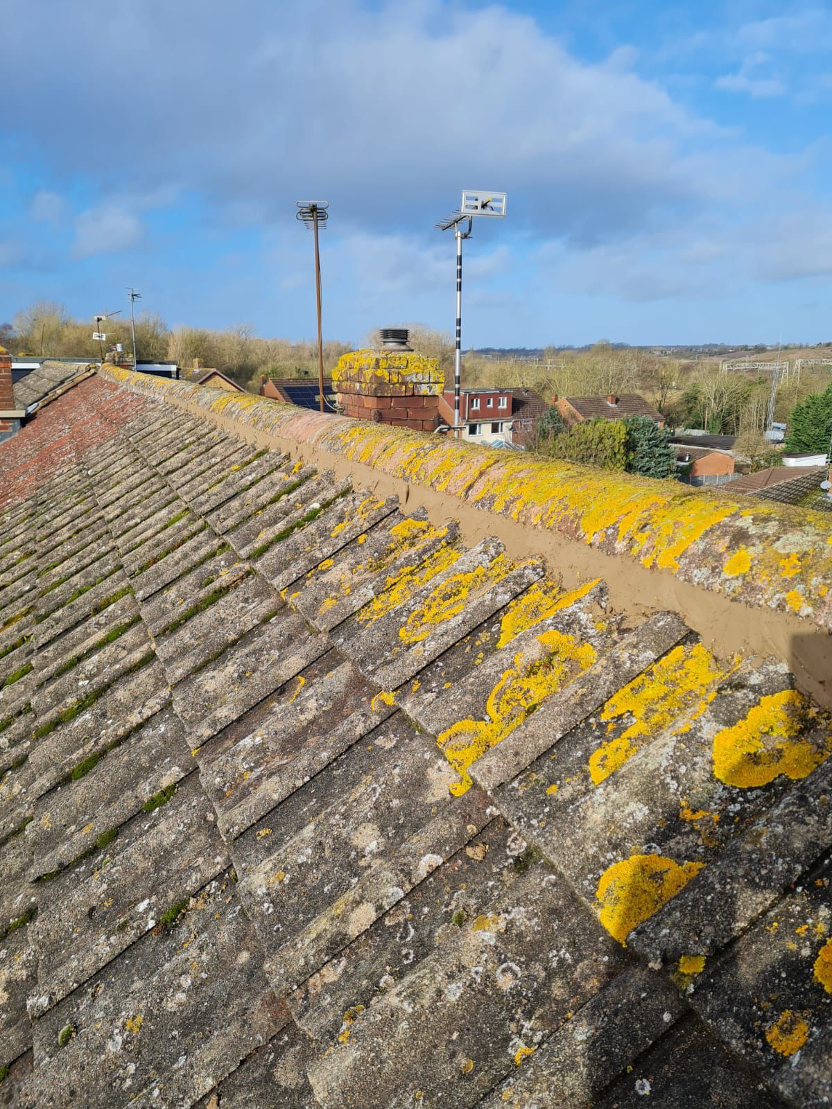 Guttering and downpipe replacement work